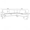 Ver imagem 6 de Sofá de Couro Rubi 3 Lugares com Chaise Esquerda Soft Mel - Mempra Design