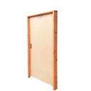 Ver imagem 2 de Porta Madeira Lisa Mista C/ Fechadura Comum Bat 11 - 210cm - 90cm - Direita