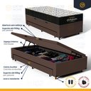 Ver imagem 4 de Cama Box Baú com Colchão de Espuma D45 Ortobom Airtech 150 + Auxiliar Unique Solteiro 88cm