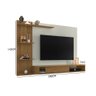 Painel Home Suspenso São Francisco 1.8 para Tv de Até 55 com Porta de Correr Moveis Leão - 3