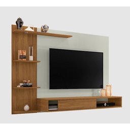 Painel Home Suspenso São Francisco 1.8 para Tv de Até 55 com Porta de Correr Moveis Leão - 2