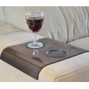 Ver imagem 2 de Kit Bandeija Porta Copos Porta Controle Mdf Braço de Sofá Apoio Suporte Mdf Decoração