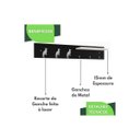 Ver imagem 5 de Porta Chaves de Parede Organizador Porta Chaveiro P.b.c.c Fs