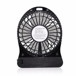 Mini Ventilador Portátil Bateria Recarregável 3 Velocidades Cores P C/bateria - 1