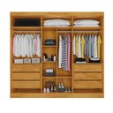 Ver imagem 3 de Guarda Roupa Oxford 6 Portas 6 Gavetas Mdf - Mademarcs