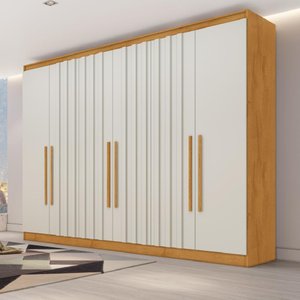 Guarda Roupa Oxford 6 Portas 6 Gavetas Mdf - Mademarcs