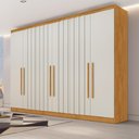 Ver imagem 1 de Guarda Roupa Oxford 6 Portas 6 Gavetas Mdf - Mademarcs