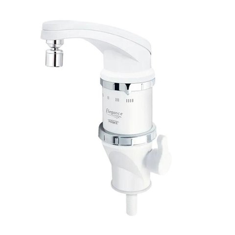 Torneira Elétrica Fame 4T Elegance Branca 220V/6800W Bancada