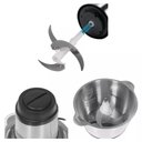 Ver imagem 3 de Mixer Multiprocessador Triturador 300W 3L 2 Velocidades 110V
