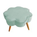 Ver mais imagens de Poltrona Aurora Amamentação Balanço - Sala De Estar - Quarto Amamentação Mais Puff Veludo - Estopar 