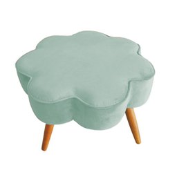 Poltrona Aurora Amamentação Balanço - Sala De Estar - Quarto Amamentação Mais Puff Veludo - Estopar  - 8