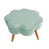 Poltrona Aurora Amamentação Balanço - Sala De Estar - Quarto Amamentação Mais Puff Veludo - Estopar  - 8