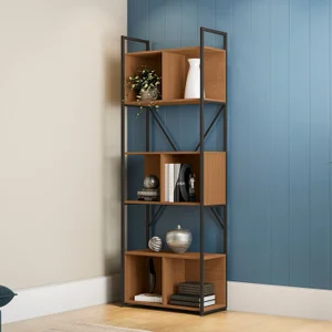 Estante para Livros 6 Prateleiras 200cmx72cm Office Industrial