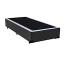 Ver imagem 1 de Base Box Blindado Solteirão Acolchoes Sintético Cinza 40x96x203