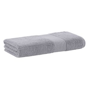 Toalha de Banho - Fio Penteado - Canelado - 100% Algodão - Buddemeyer Cinza 3182