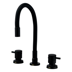 Misturador de Mesa Flex 1877 Bk99 Cor: Preto Fosco Fani