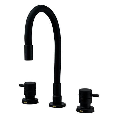 Misturador de Mesa Flex 1877 Bk99 Cor: Preto Fosco Fani