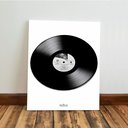 Ver imagem 5 de Kit 3 Quadro Decorativo Música Violão Piano Vinil Moderno 28x20cm