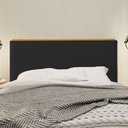 Ver imagem 2 de Cabeceira Cama Box Queen 1,60m Estofada Detalhe em Madeira Java Veludo Preto