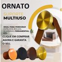 Ver mais imagens de Kit 3 Ganchos Parede Pendurador Redondo Aluminio Resistente - Preto
