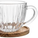 Ver imagem 2 de Jogo de Xícaras de Café e Chá de Cristal Monte Carlo 180ml 6 Peças - Hauskraft Premium