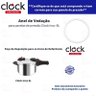 Borracha Silicone Cristal Original Panela Pressão Clock Inox Rochedo Inox 4l / 6l / 8l - 3