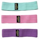 Ver imagem 1 de Kit 3 Hip Band para Exercicios de Membros Inferiores As1320