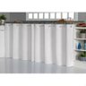 Cortina Pia Cozinha 1.50 X 0.90 Decoração Cozinha Area - Branco - 1