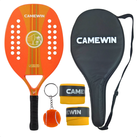 Raquete Beach Tennis para Iniciantes Camewin + Brindes Exclu