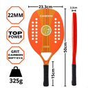 Ver imagem 5 de Raquete Beach Tennis para Iniciantes Camewin + Brindes Exclu