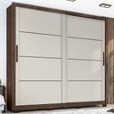 Ver imagem 1 de Guarda Roupa Casal 2 Portas 4 Gavetas Premier 