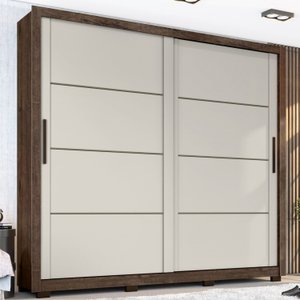 Guarda Roupa Casal 2 Portas 4 Gavetas Premier 