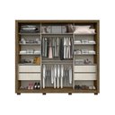 Ver imagem 2 de Guarda Roupa Casal 2 Portas 4 Gavetas Premier 