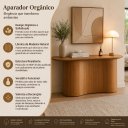 Ver imagem 5 de Aparador Buffet Aracajú Moderno com Tampo Orgânico para Hall de Entrada Alto Padrão
