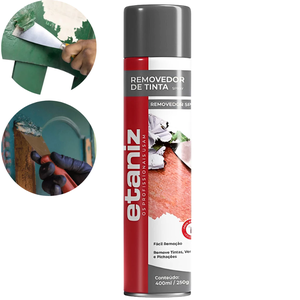 Removedor de Tinta e Verniz Spray Etaniz 400ml