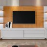 Home para TV 60 Polegadas Fiorenzo Cinamomo Off White 200cm Pollo Decor - 5