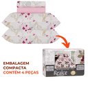 Ver imagem 7 de Jogo de Cama Queen Duplo 4 Peças Sultan Realce Premium Cloe