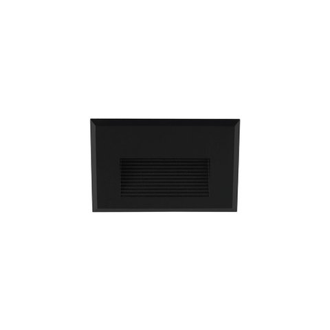 Balizador Astraled Wiley de Embutir Led 2w Bivolt Preto 3000k Luz Amarela Bl-6721