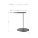 Ver mais imagens de Mesa Lateral Yang (aço)