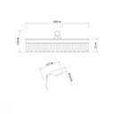 Ver imagem 2 de Ancinho para Café com 14 Dentes Tramontina em Aço sem Cabo Tramontina