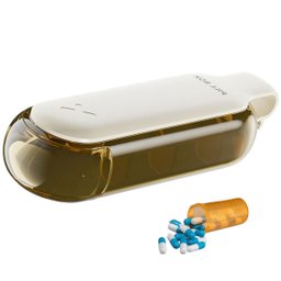 Porta Remedio Pilula Comprimido Capsula Compartimento Divisoria Estojo Portatil Bolsa Mala Viagem Re - 3