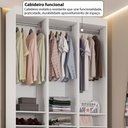 Ver imagem 7 de Closet Casal Andorra 15 Prateleiras Branco - Pnr Móveis