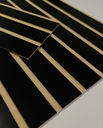 Ver imagem 6 de Placa Painel Ripado Decorativo Inspirazzo Kit com 30 Placas:preto