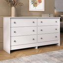 Ver imagem 1 de Cômoda 136 Cm com 6 Gavetas Multimóveis Mp4274 Branco