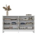 Ver imagem 5 de Cômoda 136 Cm com 6 Gavetas Multimóveis Mp4274 Branco