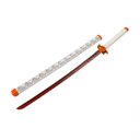 Ver imagem 4 de Espada Decorativa Japonesa Katana Branca Samurai Modelo a 75cm - Tudo em Caixa