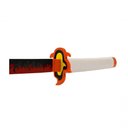Ver imagem 3 de Espada Decorativa Japonesa Katana Branca Samurai Modelo a 75cm - Tudo em Caixa