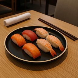 Jogo 6 Pratos de Sobremesa 21,5cm de Melamina Class Preto Raso Lanches Bolos Tortas Wolff - 6