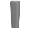 Vaso Decorativo Fibra de Vidro Florida M 80cm Cinza Escuro Fosco - 1