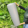 Vaso Decorativo Fibra de Vidro Florida M 80cm Cinza Escuro Fosco - 2